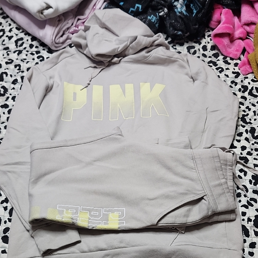 PINK Victoria's Secret Gray Loungewear Set
